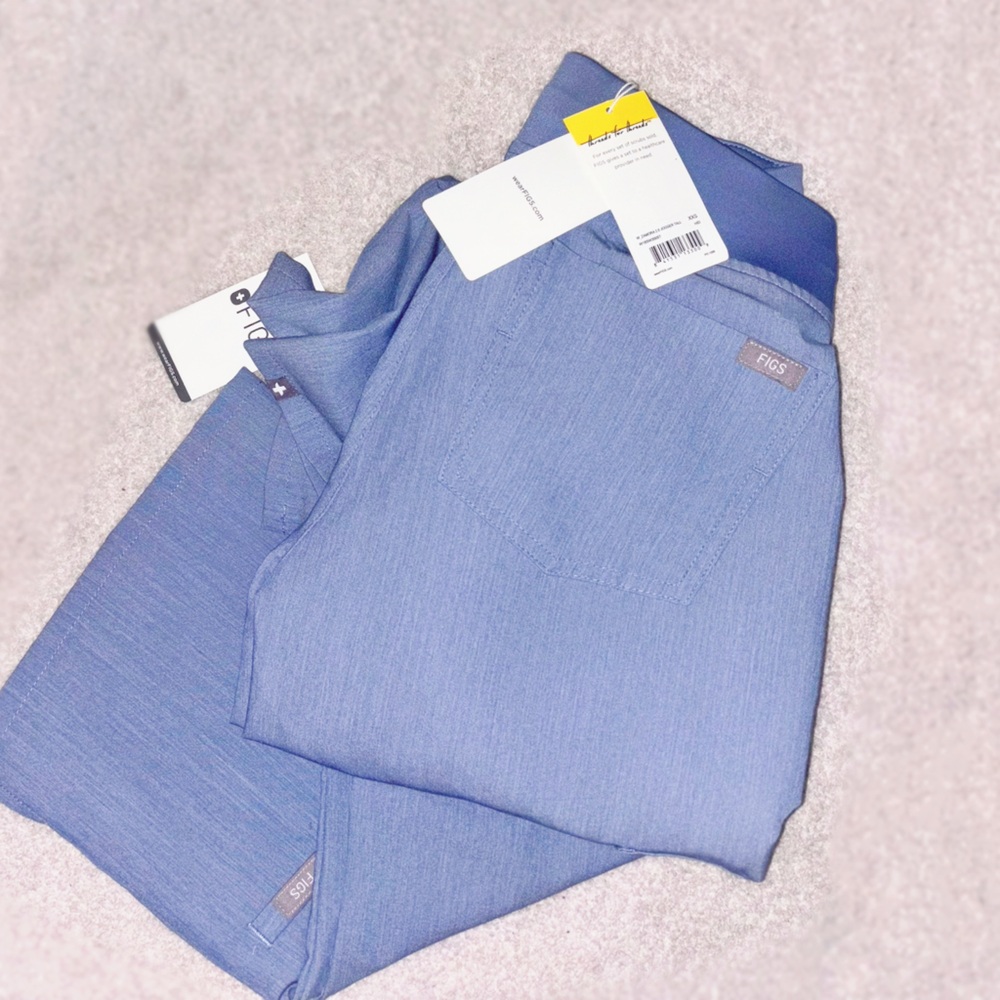 NWT LIMITED EDITION FIGS SET Heather Indigo